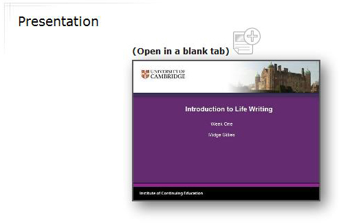 Custom Moodle link with illustrated icon